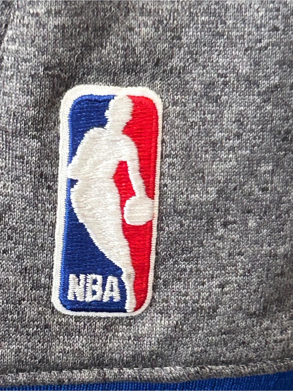 Adidas NBA Knicks On-Court Winter Full Zip Track Jacket Charcoal/Royal Blue